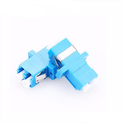 China FTTH Single Mode Fiber Optic Adapter , LC Duplex Adapter 60 ° Incidence Angle for sale