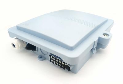 China Hard Waterproof IP67 Fiber Termination Box PLC Splitter 1 X 16 SC / UPC With PC Material for sale