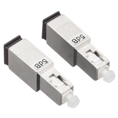 China 20dB Fiber Optic Attenuator SC/PC Fixed Wavelength Independent For Data Networks for sale