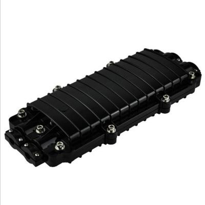 China Tipo horizontal preto caixa comum 24 - de /PPT do ABS da fibra ótica fibra 96 com emenda à venda