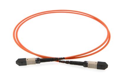 China MPO TO MPO Patch Cord Trunk MPO MTP Cable 8 / 12 / 24 Fiber Core for sale