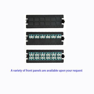 China Low Loss MPO Cassette Module The Singlemode Or Multimode MPO Elite Connector for sale