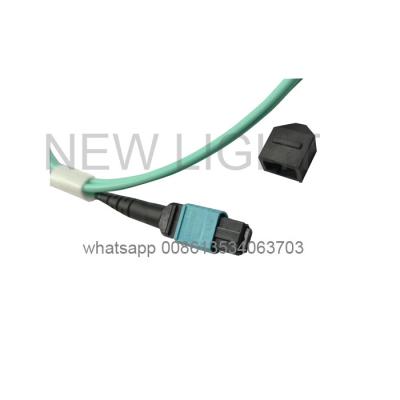 China MTP / MPO - LC Duplex 12 Core Fiber Optic Cable Multimode OM3 / OM4 for sale