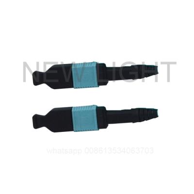 China 12 MTP Fiber Cable , Multimode OM1 OM2 OM3 OM4 OS2 MPO - MPO Connectors for sale