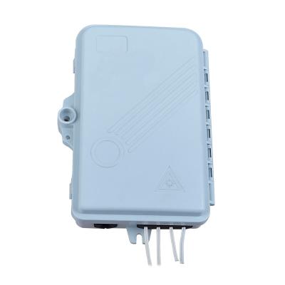 China ABS Fiber Wall Socket / Wall Mount 1*4 Sc Lc PLC Splitter Fibre Termination Box for sale