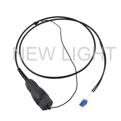China SM / MM Outdoor Optical Fiber Patch Cord FULLAXS Connector Corrosion Resistant for sale