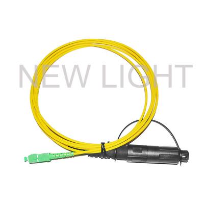 China Customized Ftta Optical Fiber Patch Cord PVC/LSZH Ip68 Fiber H Connector for sale