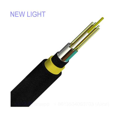China Direct Burial Fiber Optic Cable GYTY53 12/24/36/48/72/96/144/216/288 Core for sale