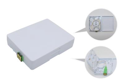 Chine Tableau de connexions optique simple de fibre d'endroit de visage pour la gestion optique de câble de bureau de fibre à vendre