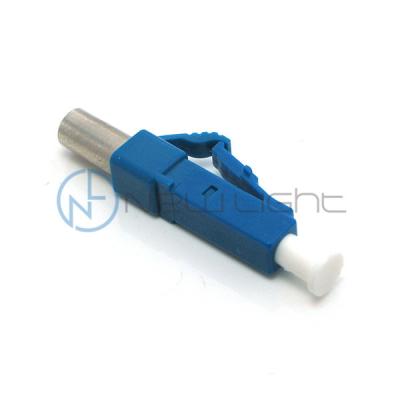 China LC UPC Single Mode Fiber Optic Terminator Connectors With Couplers for sale