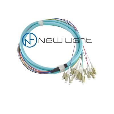 China Single Mode / Multimode Tight Tube 0.9mm Fiber Optic Pigtail for sale
