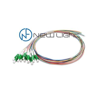 China Loose / Tight Buffered LC APC 1.5m 0.9mm Fiber Optik Pigtail for sale
