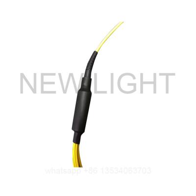 Chine Câble équipé de la fibre 3.0mm OM3 MPO du connecteur masculin 8 à vendre