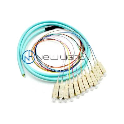China FTTX SC Simplex LSZH 1m Tight Buffered Optical Cable for sale