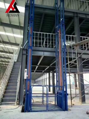 China Outdoor Cargo Lift Elevator Hydraulic Warehouse Freight Elevator Customized for sale