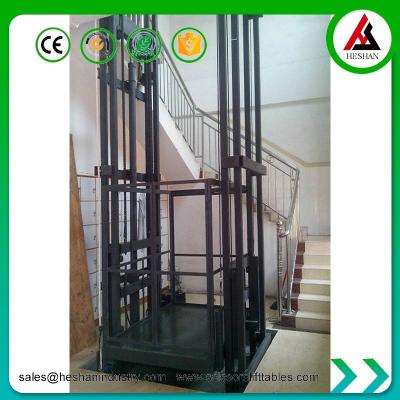 China 2000lbs Cargo Lift Elevator Hydraulic Workshop Material Lift Platform for sale