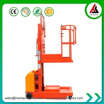 China Low Level Electric Man Up Order Picker Truck 200kg Loading Capacity for sale
