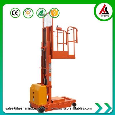 China Small Electric Order Picker Truck 4.5M Lifting Height CE Approved For Warehouse for sale