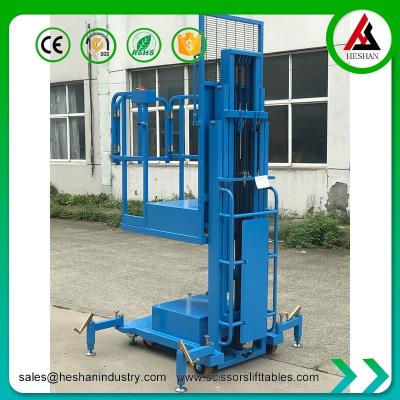 China Warehouse Semi Electric Order Picker Machine 200kg Loading Capacity for sale