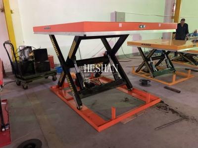 China Tabla de elevación hidráulica automática inmóvil fija hidráulica de tijeras de la tabla de elevación en venta