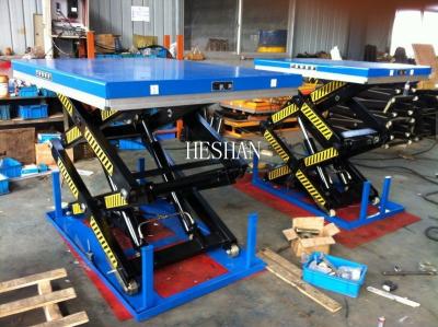 China Workshop Portable Small Hydraulic Lift Table Scissor Electric Platform 1000kg for sale