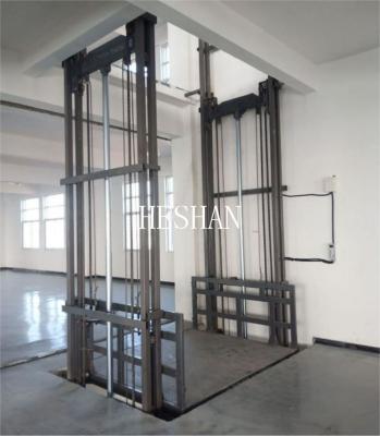 China Mild Steel Cargo Lift Elevator for sale