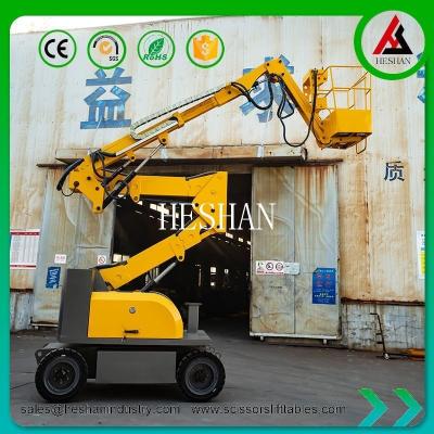China 24m 26m 28m Articulated Boom Lift Self Propelled Small Electric Boom Lift for sale
