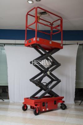China Versatile Electric Small Platform Scissor Lift Table Hydraulic 4.8M Portable for sale