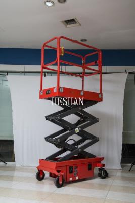 China Portable 4.8M Industrial Hydraulic Lift Platform Mobile Aerial Work Platform for sale