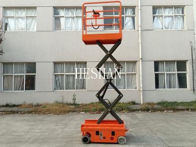 China 3.9M Man Hydraulic Scissor Lift Self Propelled 300kg Electric Mobile Portable for sale