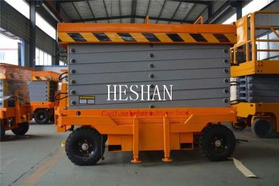 China Stalen draagbare automotive schaarlift Hydraulische elektrische steigerlift Te koop