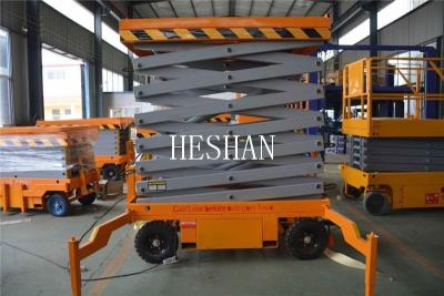 China 20M Battery Operated Scissor Lift Table Automotive Hydraulic For Aerial Work for sale