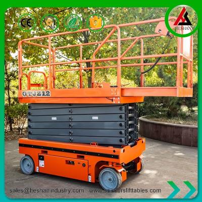 China Self Propelled Mobile Lift Table Hydraulic for sale