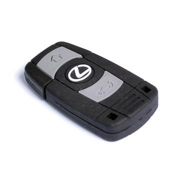 China Lexus Car Key Shape Customized USB Flash Drive Car Selling Promotion Windows XP , Vista for sale
