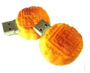 China Palillo famoso 4gb 8gb del usb de memorias USB de la novedad USB de la torta de la luna de la comida en venta