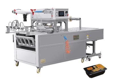China Automatic Linear MAP Tray Sealer Machine For Transportation Company for sale