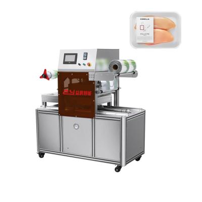 China Automatic Gas Flush Modified Atmosphere Packaging Machine Electric Pneumatic for sale