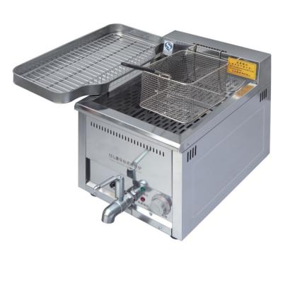 China Stainless Steel 15L Single Tank Table Top Fryer Electric For Kithchen for sale