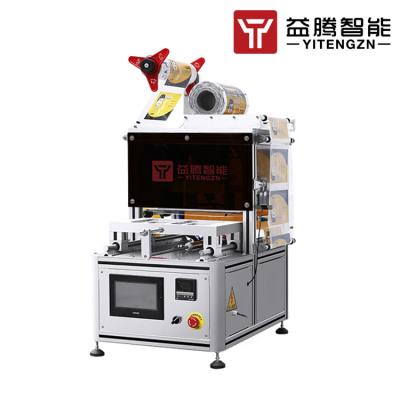 China Customized SUS304 MAP Semi Automatic Tray Sealer Machine Nitrogen Gas Flush for sale