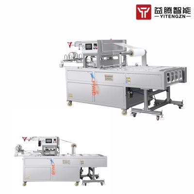China Armazenamento de empacotamento da atmosfera de Tray Sealer Machine Vacuum Modified do MAPA 3.5KW para a carne à venda