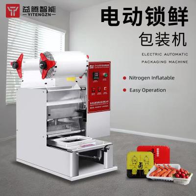 China Stainless Steel Customized Semi Automatic Tray Sealer With ISO9001 for sale