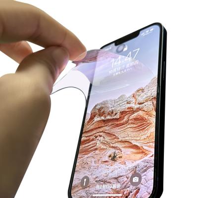 China Película protectora de hidrogel de cubierta completa Anti Blue Ray de Idskin para pantalla de Iphone en venta