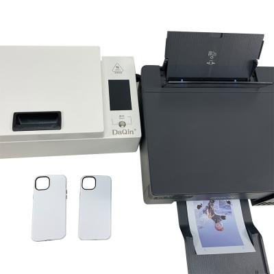 China DAQIN Automatic Sublimation Heat Transfer Case Printer Mobile Case Printer For Phone Customized Photos for sale