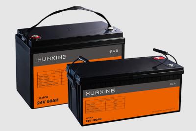China 25.6V Series Automated Guided Vehicle Battery 30Ah 50Ah 84Ah 100Ah AGV Car Battery for sale