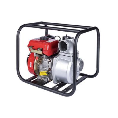 China 4 Inch Hand Start Diesel Engine Water Pumps 3KW For Emergency Drainage for sale
