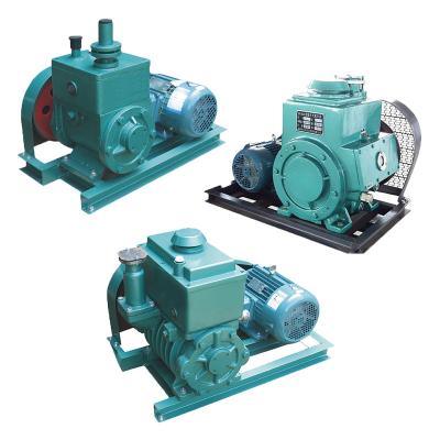 China Medical Industry 2 Stage Rotary Vane Vacuum Pump With 0.098MPa Vacuum Degree for sale