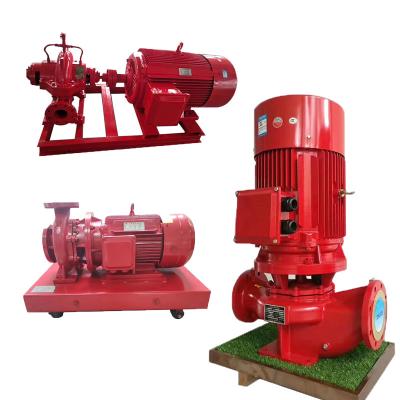 China 0.5kW Electric Fire Water Pump Cast Iron Fire Fighter Water Pump for sale