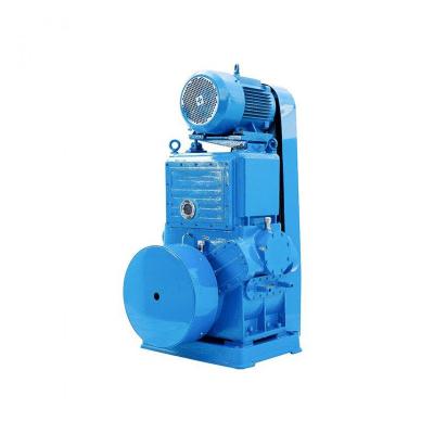 China SAE20 Lubricating Oil Slide Valve Vacuum Pump For Industrial Applications for sale