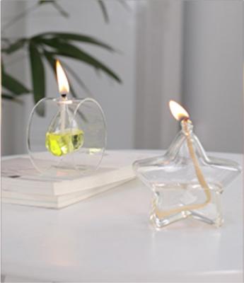 China Vidro de borosilicato de alta qualidade Suporte de vela decorativo Artigos de vidro decorativos à venda