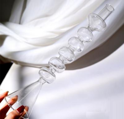 China A vela votiva 26cm de vidro resistente ao calor coloca a substituição de 6 bolhas à venda